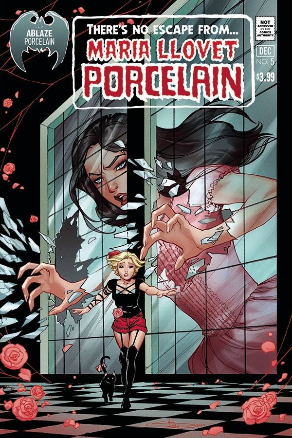 Maria Llovet's Porcelain #5 (Cover D Sabine Rich Parody Variant)