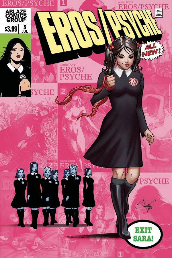 Maria Llovet's Eros/Psyche #5 (Cover D Sabine Rich X-Men Parody Variant)