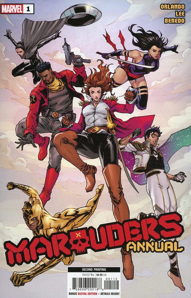 Marauders Annual #1 (2nd Printing Creees Lee Variant)