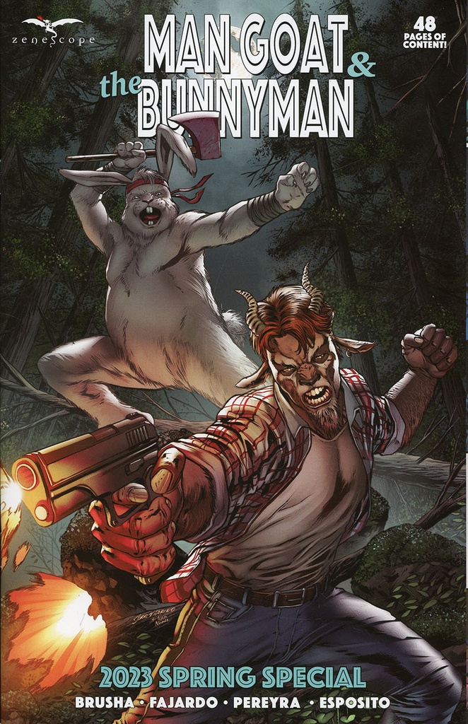 Man Goat & the Bunnyman: 2023 Spring Special #1 (Cover A Igor Vitorino)