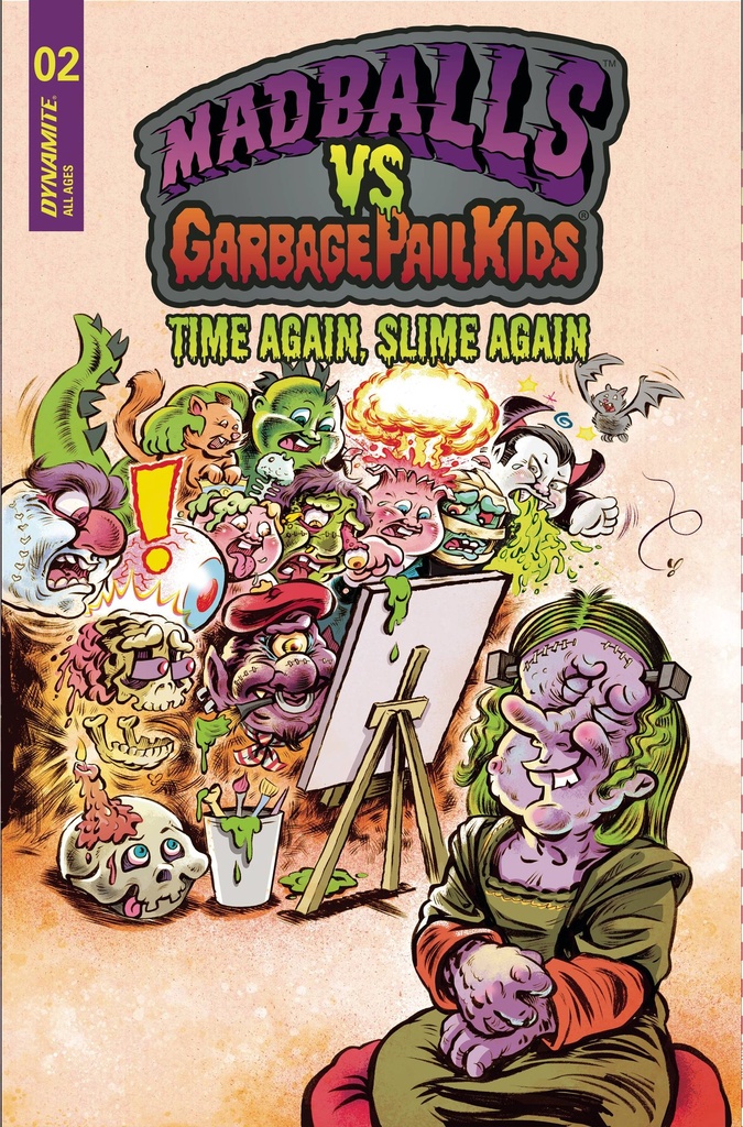 Madballs vs. Garbage Pail Kids: Time Again, Slime Again #2 (Cover B Jason Crosby)