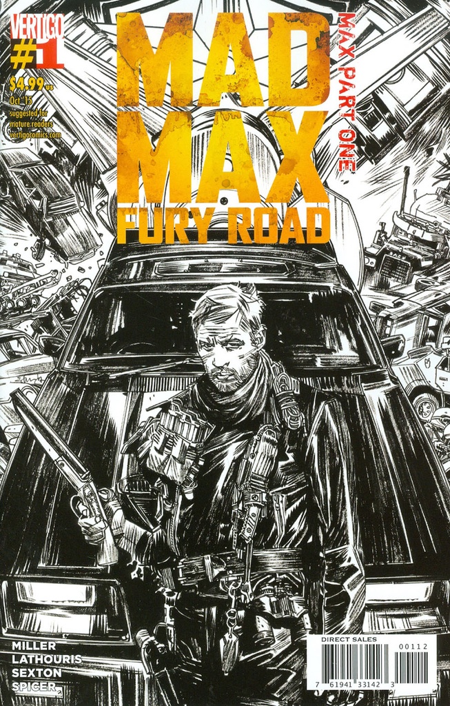 Mad Max: Fury Road - Max #1 of 2 (2nd Printing)