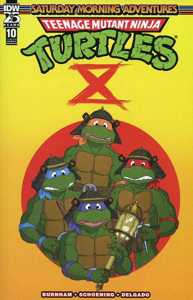 TMNT Saturday Morning Adventures Cont #10 (Cover A Dan Schoening)