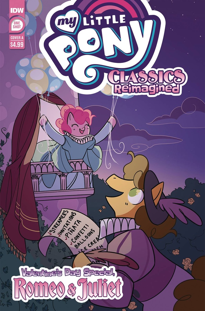 My Little Pony: Classics Reimagined - Valentine's Day Special #1 (Cover A Jenna Ayoub)