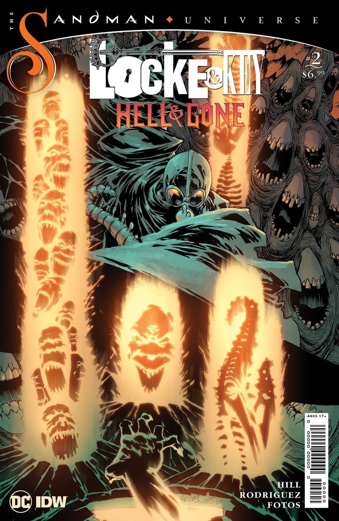 Locke & Key/Sandman: Hell & Gone #2 (Cover C Kelley Jones & Jay Fotos)