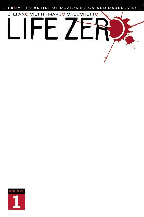 Life Zero #1 (Cover E Blank Variant)