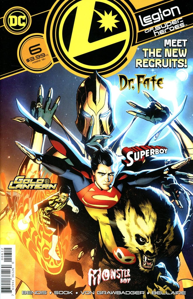 Legion Of Super Heroes #6 (2nd Printing)