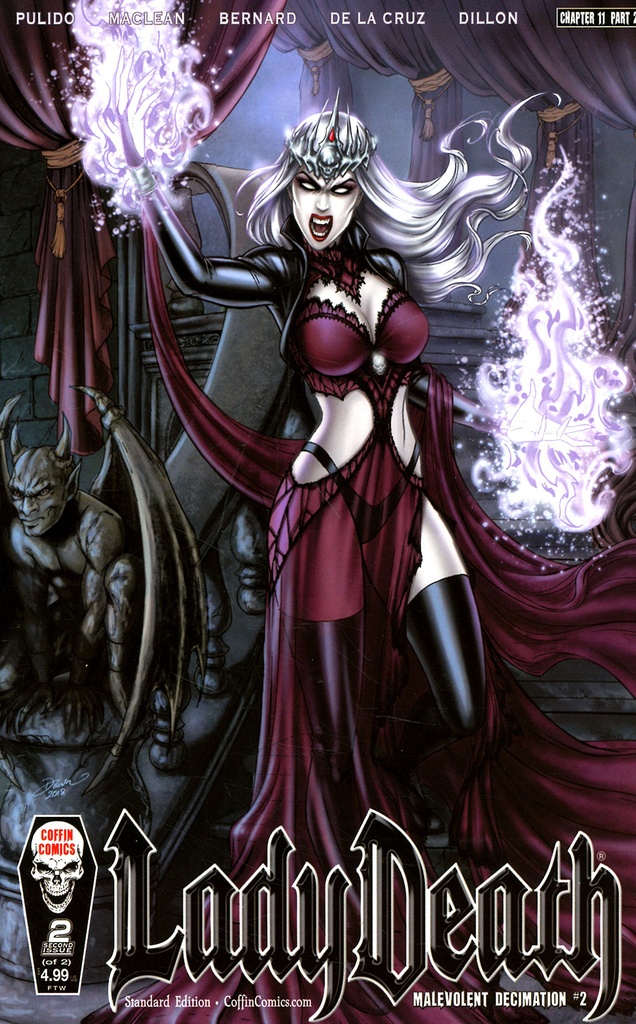 Lady Death: Malevolent Decimation #2 of 2 (Cover A Dawn McTeigue)