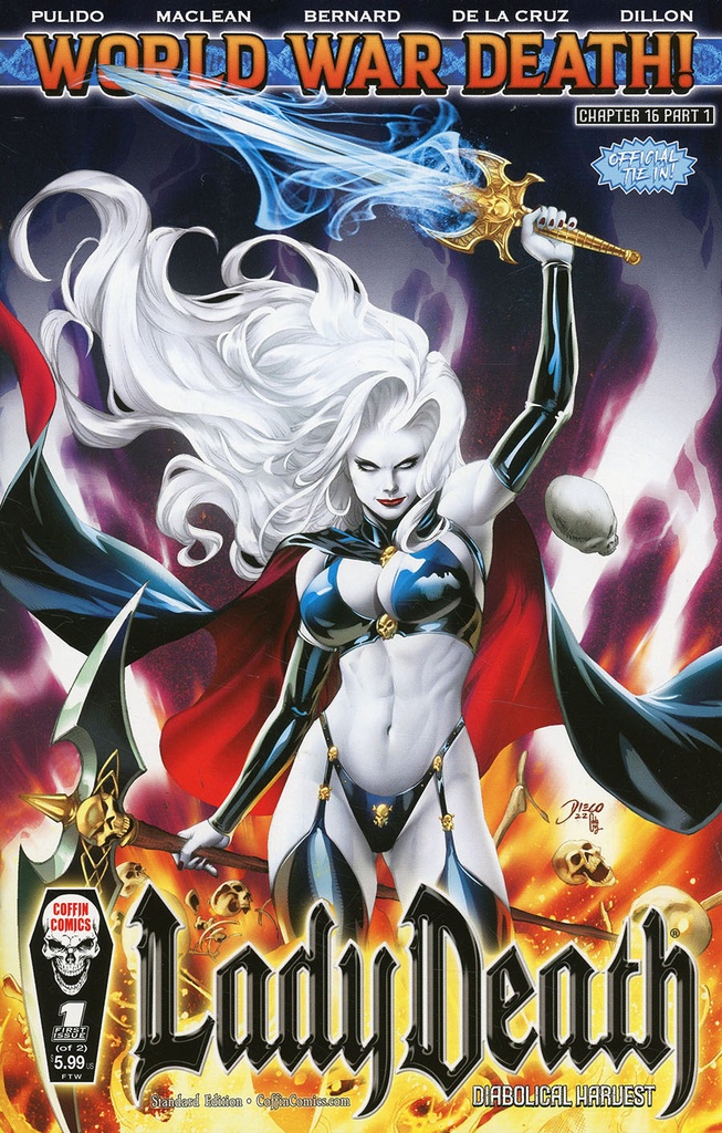 Lady Death: Diabolical Harvest #1 of 2 (Cover A Diego Bernard)