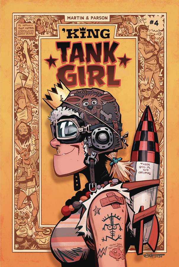 King Tank Girl #4 of 5 (Cover A Brett Parson)