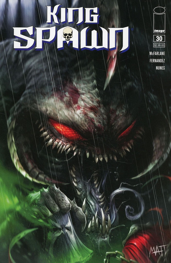 King Spawn #30 (Cover B Francesco Mattina)