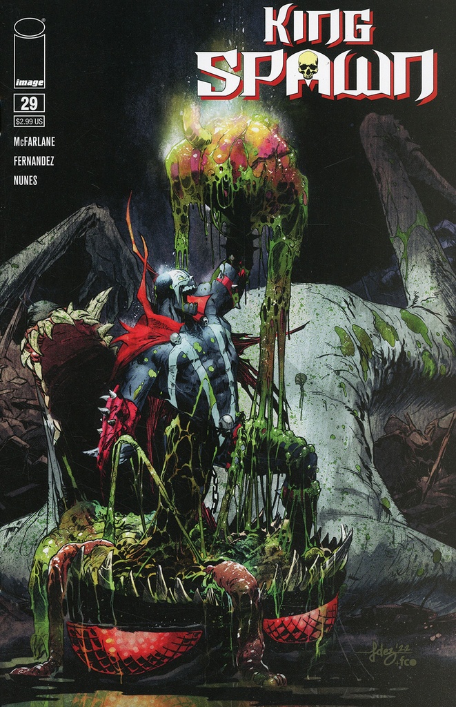 King Spawn #29 (Cover B Javi Fernandez)