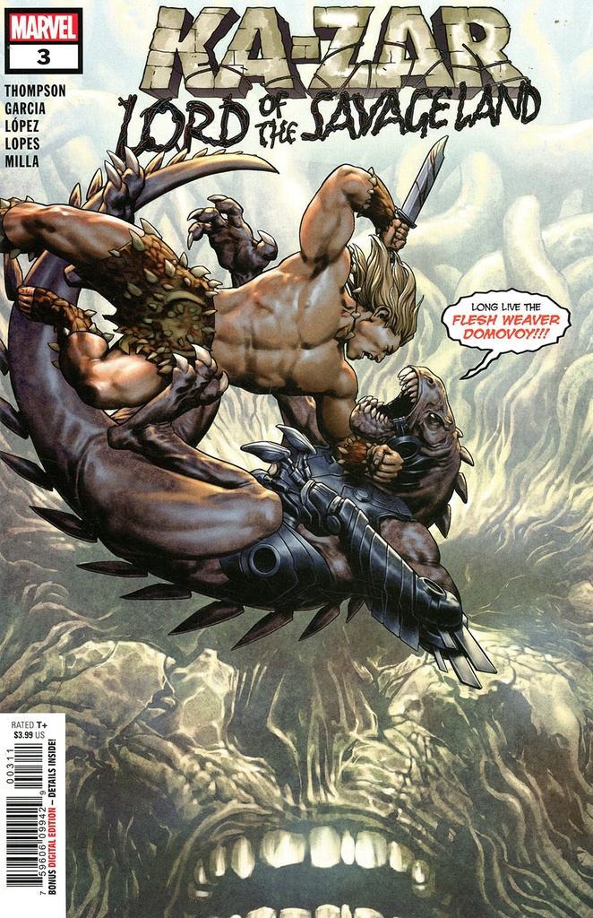 Ka-Zar Lord of the Savage Land #3 of 5