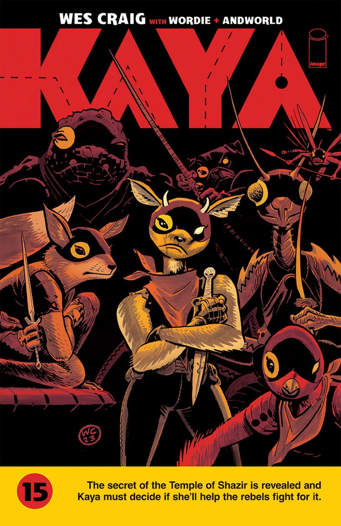 Kaya #15 (Cover A Wes Craig)