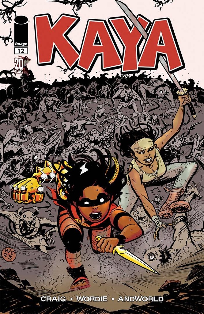 Kaya #12 (Cover C Wes Craig The Walking Dead 20th Anniversary Variant)