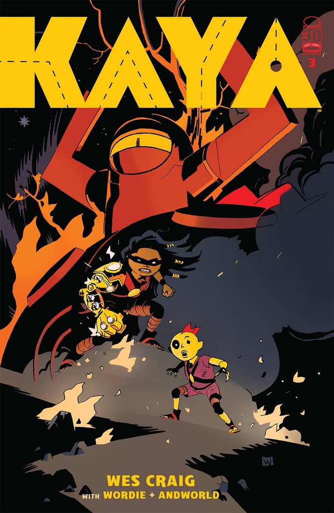 Kaya #3 (Cover B Wes Craig)