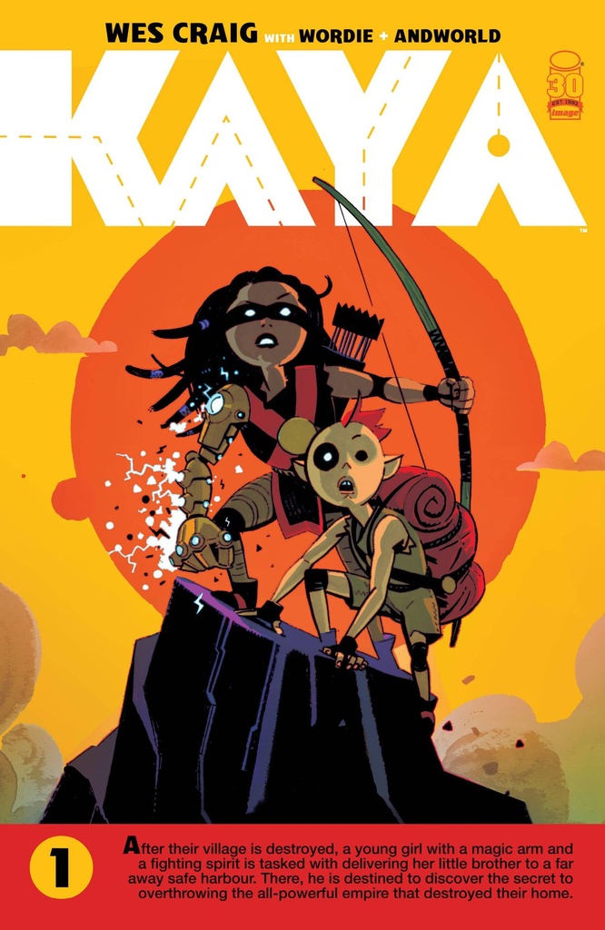 Kaya #1 (Cover A Wes Craig)