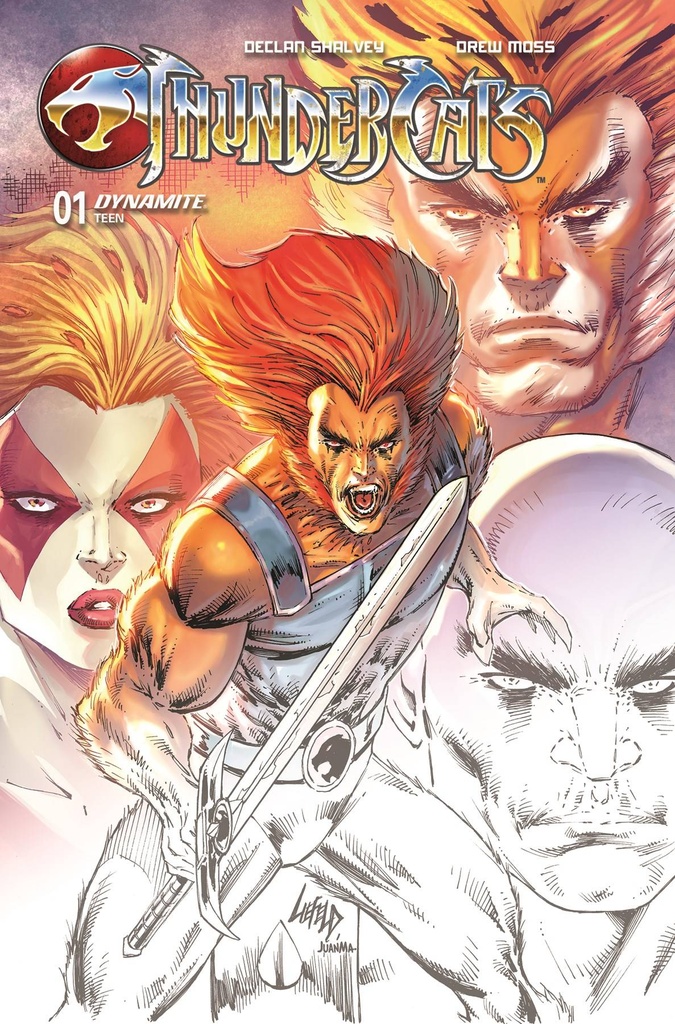 Thundercats #1 (2nd Printing Cover A Rob Liefeld)