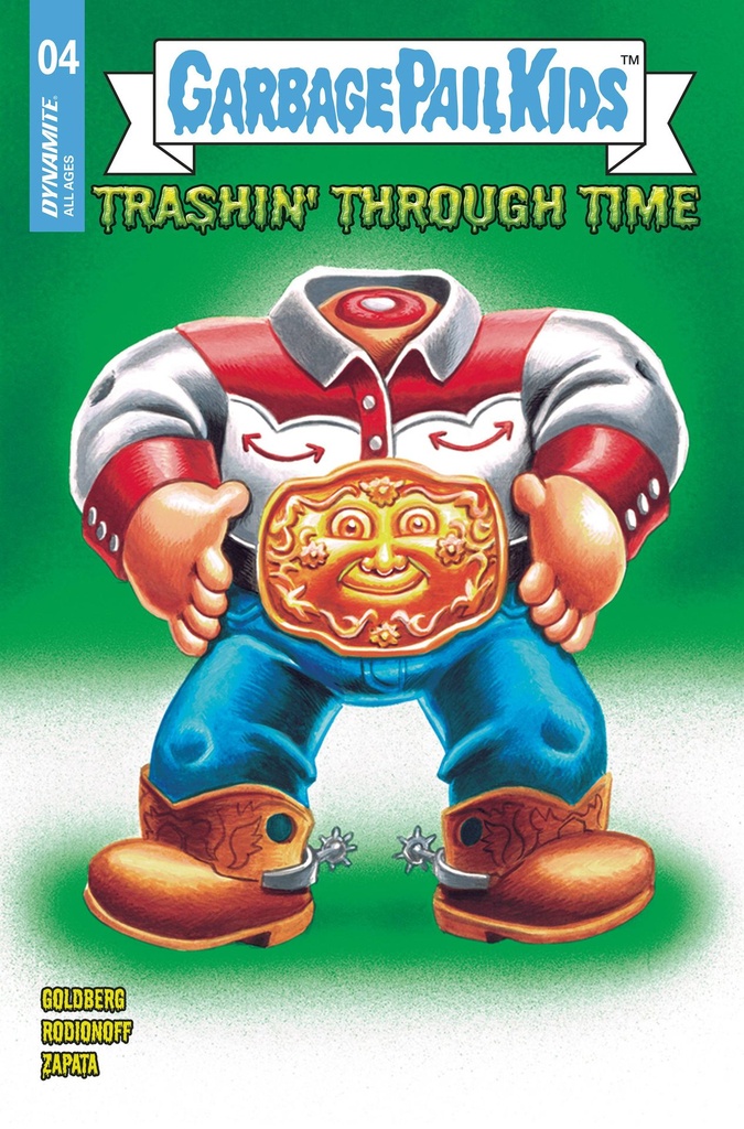 Garbage Pail Kids: Trashin' Through Time #4 (Cover D Classic Trading Card Variant)