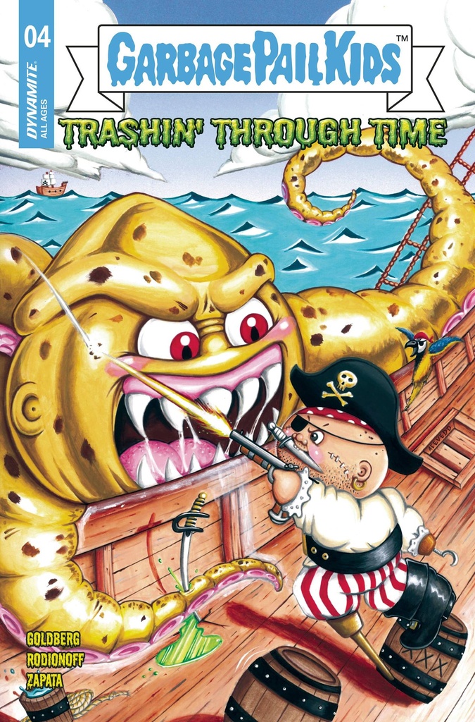 Garbage Pail Kids: Trashin' Through Time #4 (Cover C David Acevedo)