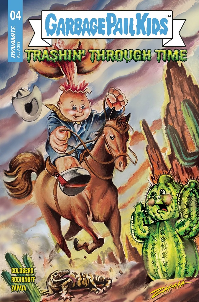 Garbage Pail Kids: Trashin' Through Time #4 (Cover B Jeff Zapata)