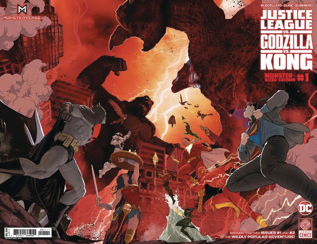 Justice League vs. Godzilla vs. Kong: Monster Edition #1