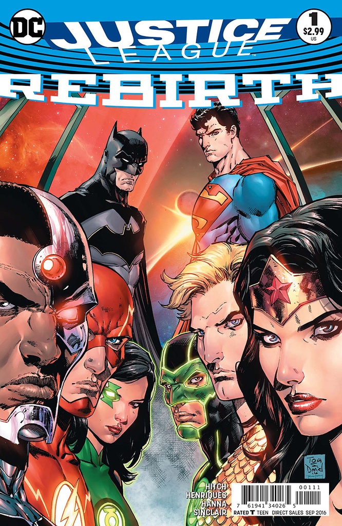 Justice League: Rebirth #1