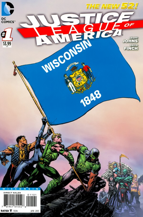 Justice League of America #1 (Wisconsin Variant)