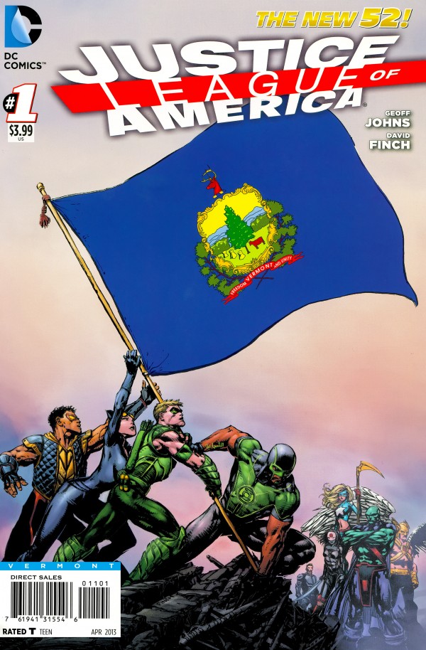 Justice League of America #1 (Vermont Variant)