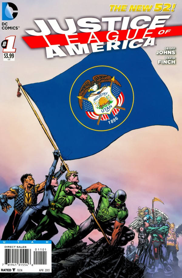 Justice League of America #1 (Utah Variant)