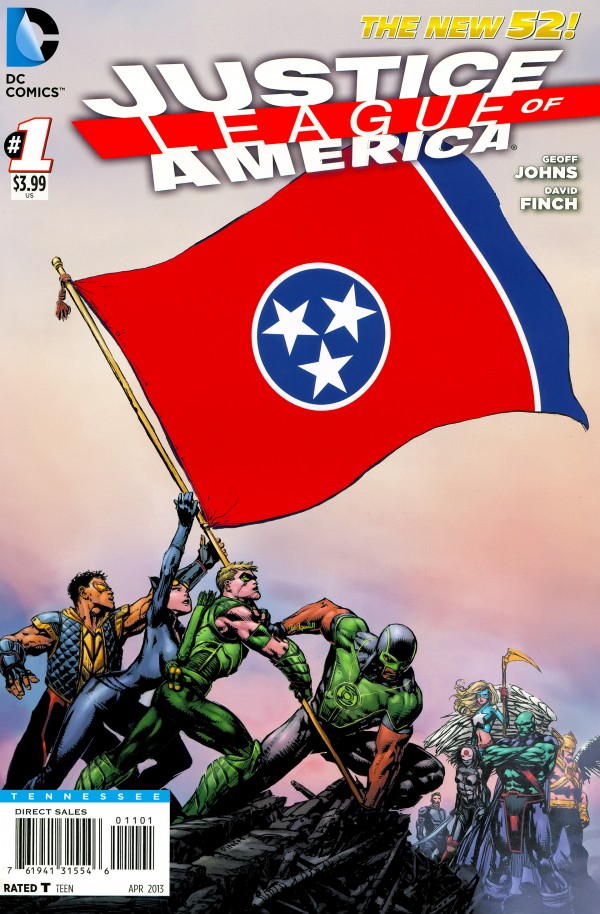 Justice League of America #1 (Tennessee Variant)