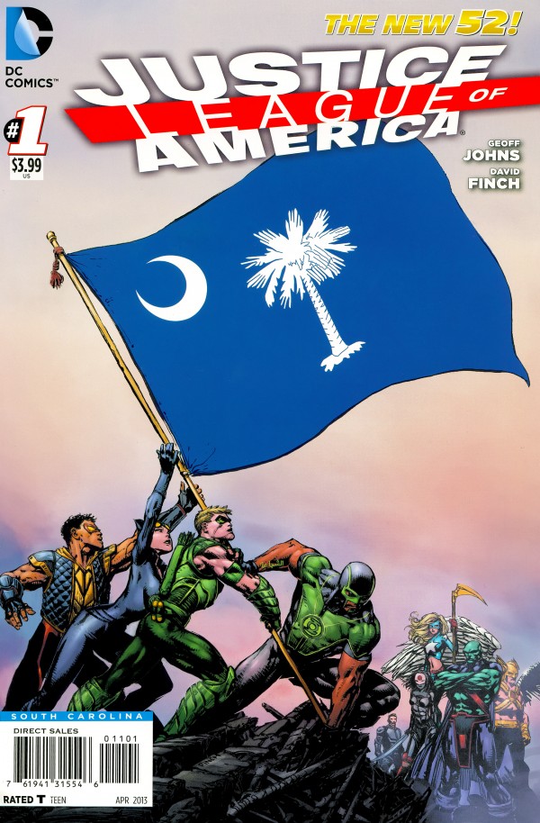 Justice League of America #1 (South Carolina Variant)