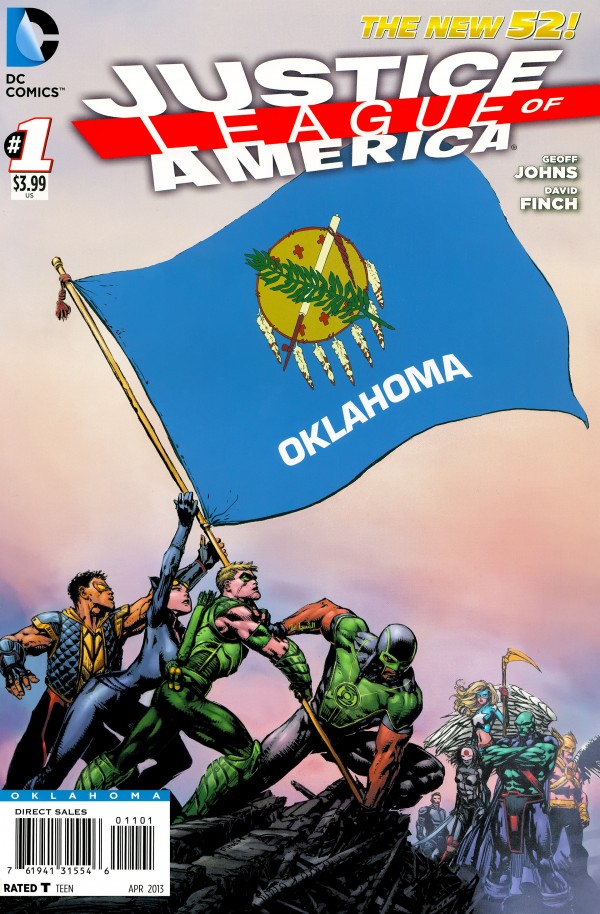 Justice League of America #1 (Oklahoma Variant)