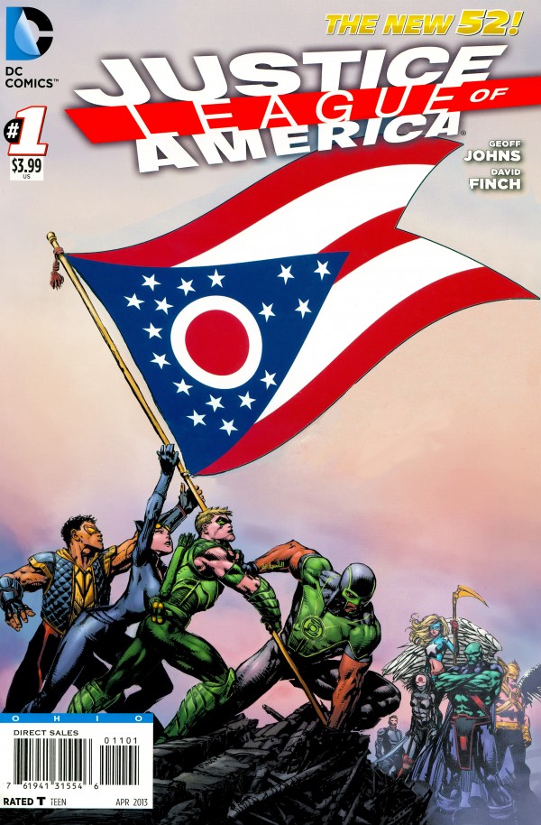 Justice League of America #1 (Ohio Variant)