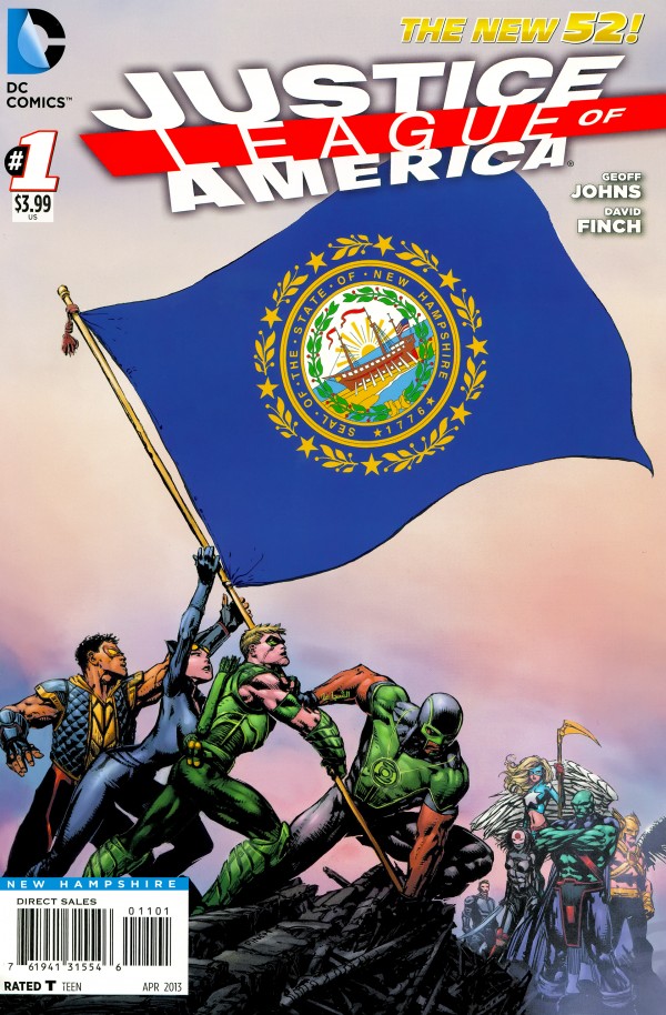 Justice League of America #1 (New Hampshire Variant)