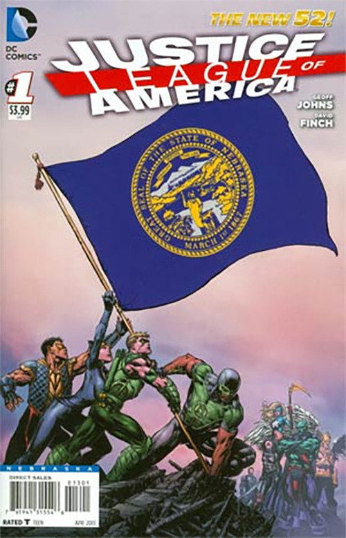 Justice League of America #1 (Nebraska Variant)