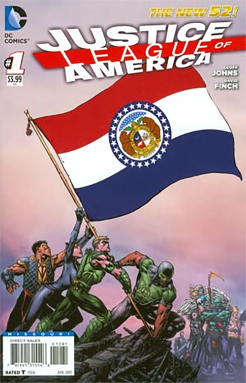 Justice League of America #1 (Missouri Variant)