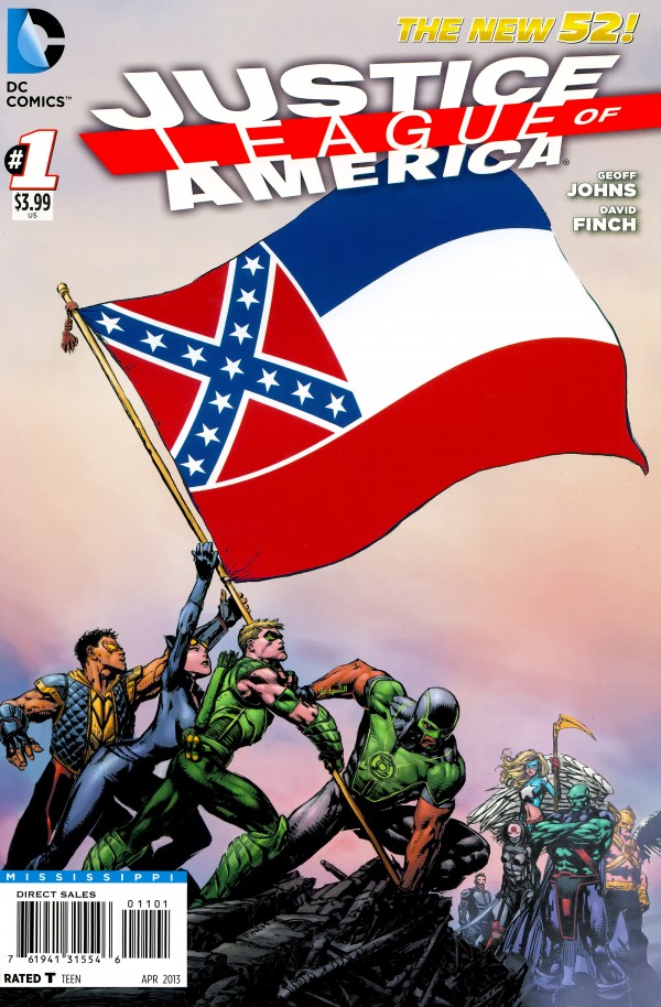 Justice League of America #1 (Mississippi Variant)