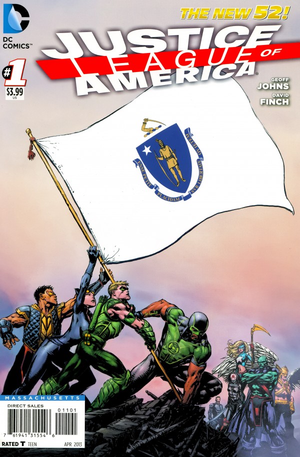 Justice League of America #1 (Massachusetts Variant)