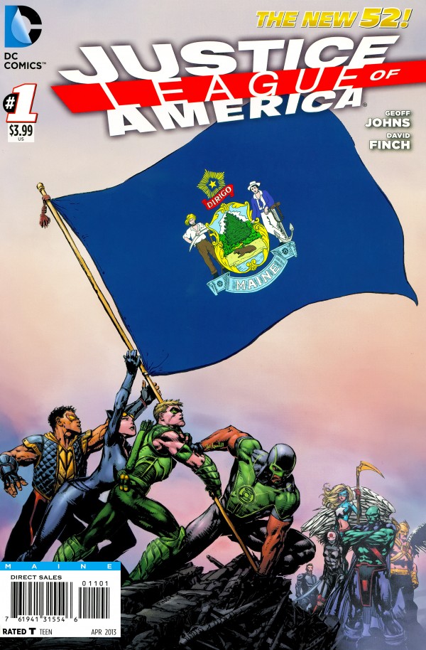 Justice League of America #1 (Maine Variant)