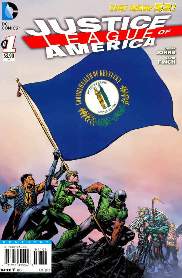 Justice League of America #1 (Kentucky Variant)