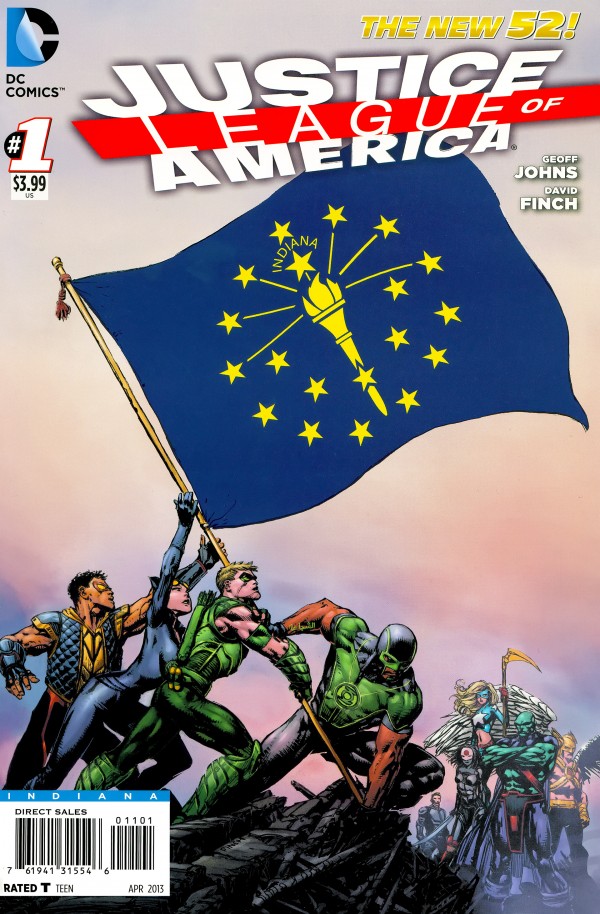 Justice League of America #1 (Indiana Variant)