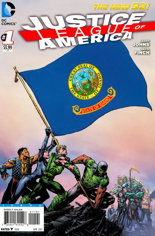 Justice League of America #1 (Idaho Variant)