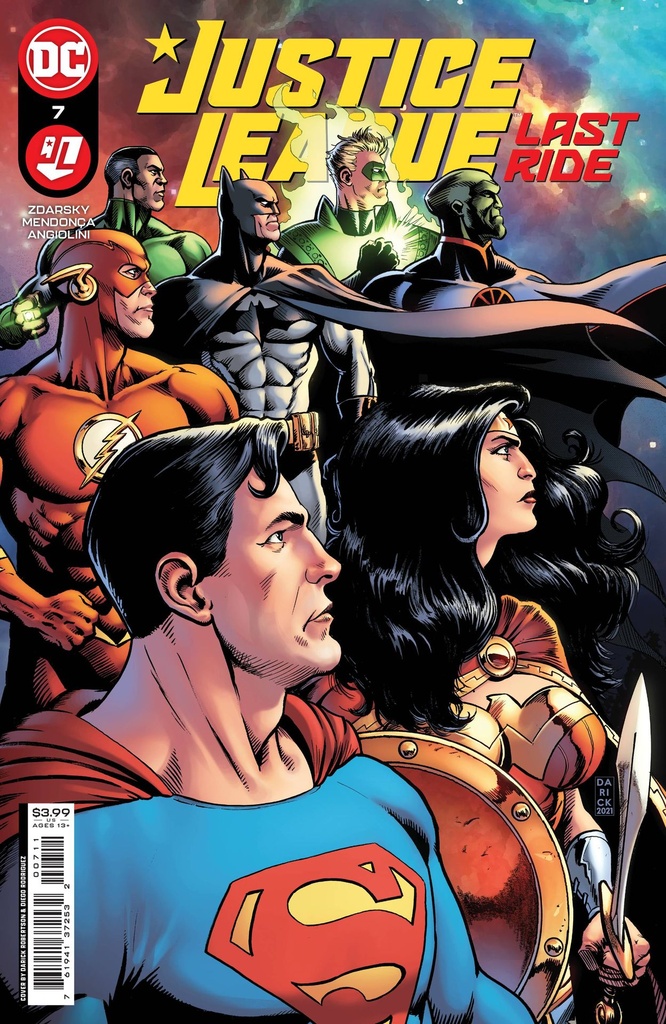 Justice League: Last Ride #7 of 7 (Cover A Darick Robertson)