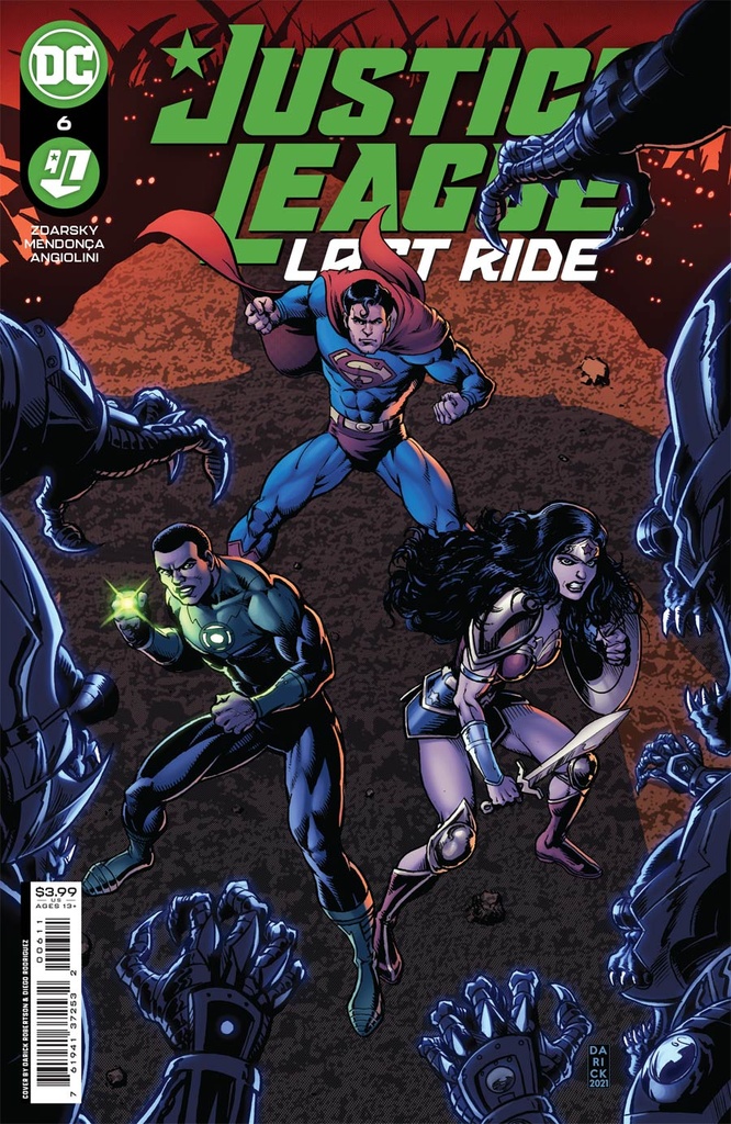 Justice League: Last Ride #6 of 7 (Cover A Darick Robertson)