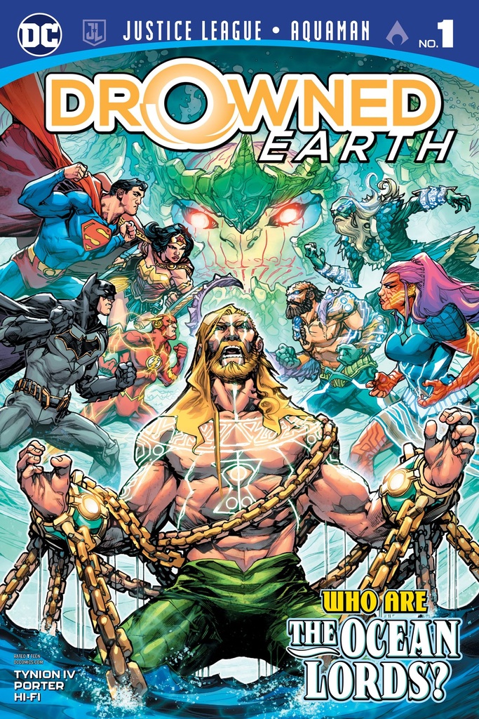 Justice League/Aquaman: Drowned Earth #1