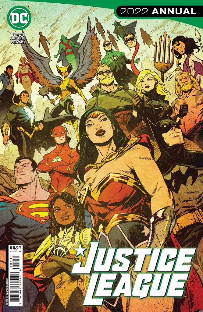 Justice League 2022 Annual #1 (Cover A Sanford Greene)