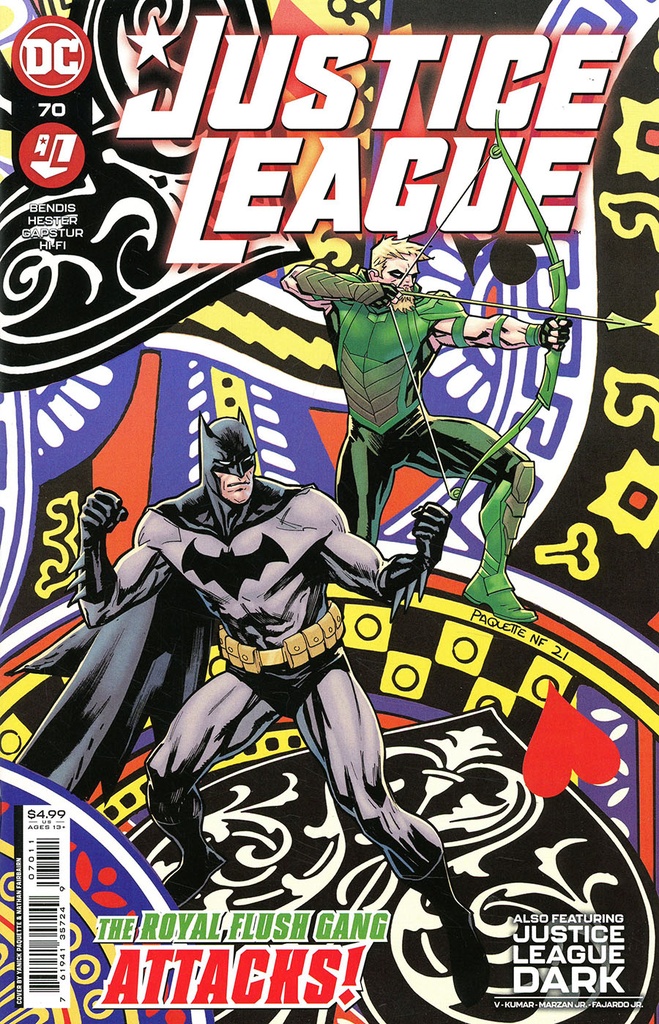 Justice League #70 (Cover A Yanick Paquette)