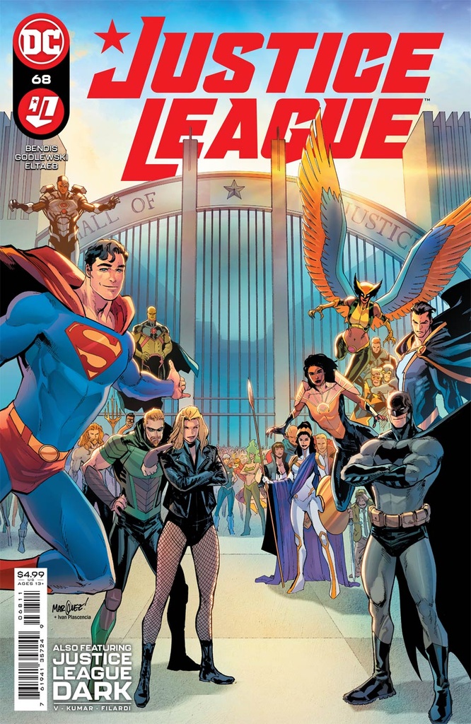 Justice League #68 (Cover A David Marquez)