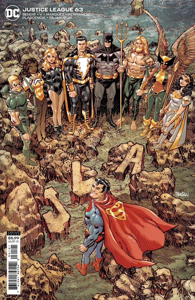 Justice League #63 (Cover B Dan Panosian Card Stock Variant)